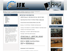 Tablet Screenshot of jfkffc.com